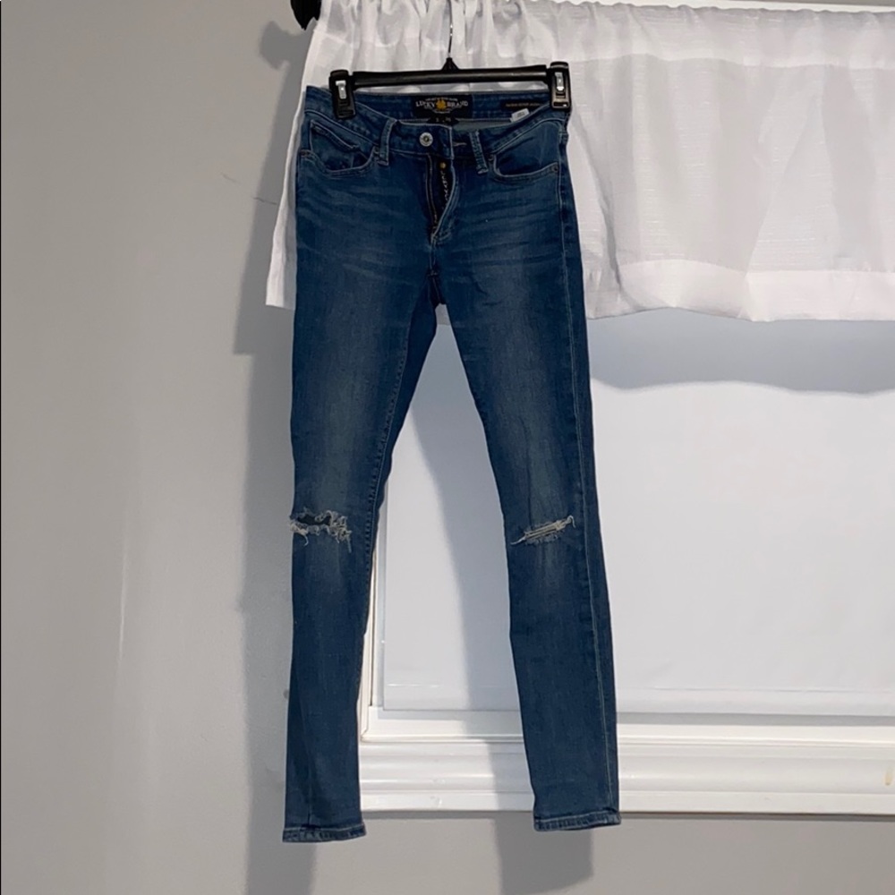 Sasha Super Skinny Lucky Brand Jeans